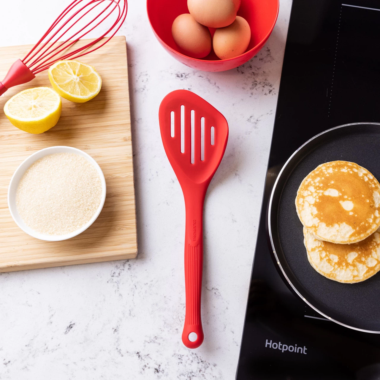 Colourworks Spatel Rood - 28 Cm 3 Colourworks Spatel Rood - 28 Cm - Afbeelding 3