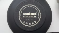 Sambonet Grillpan Rock 'n' Rose - Creme - 28 X 28 Cm - Standaard Anti-aanbaklaag -Keukenbenodigdheden Winkel sambonet rock n rose achterkant 1 2