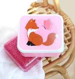 A Little Lovely Company Lunchset - Bosvriendjes -Keukenbenodigdheden Winkel sbsefo27 lr 7 lunch and snack box set forest friends