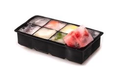 Sareva IJsblokjesvorm - 8 Grote Ijsblokjes - Siliconen - Easy Release - Herbruikbaar -Keukenbenodigdheden Winkel sereva ijs gevuld 8 3