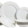 Studio Tavola Serviesset Wit / Goud - 18-delig / 6 Personen
