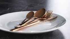 Sareva Bestekset - 16-delig / 4 Personen - Koper -Keukenbenodigdheden Winkel sfeer brons 6 2