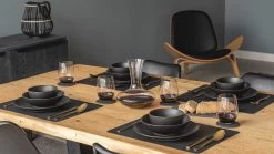 Studio Tavola Kommen Black Tie ø 14 Cm - 6 Stuks 7 Studio Tavola Kommen Black Tie ø 14 Cm - 6 Stuks -Keukenbenodigdheden Winkel tafel03 1 4