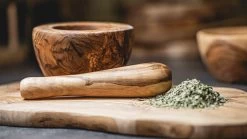 Jay Hill Serveerplank Tunea - Olijfhout - Met Schors - 33 X 15 Cm -Keukenbenodigdheden Winkel tunea 27 3