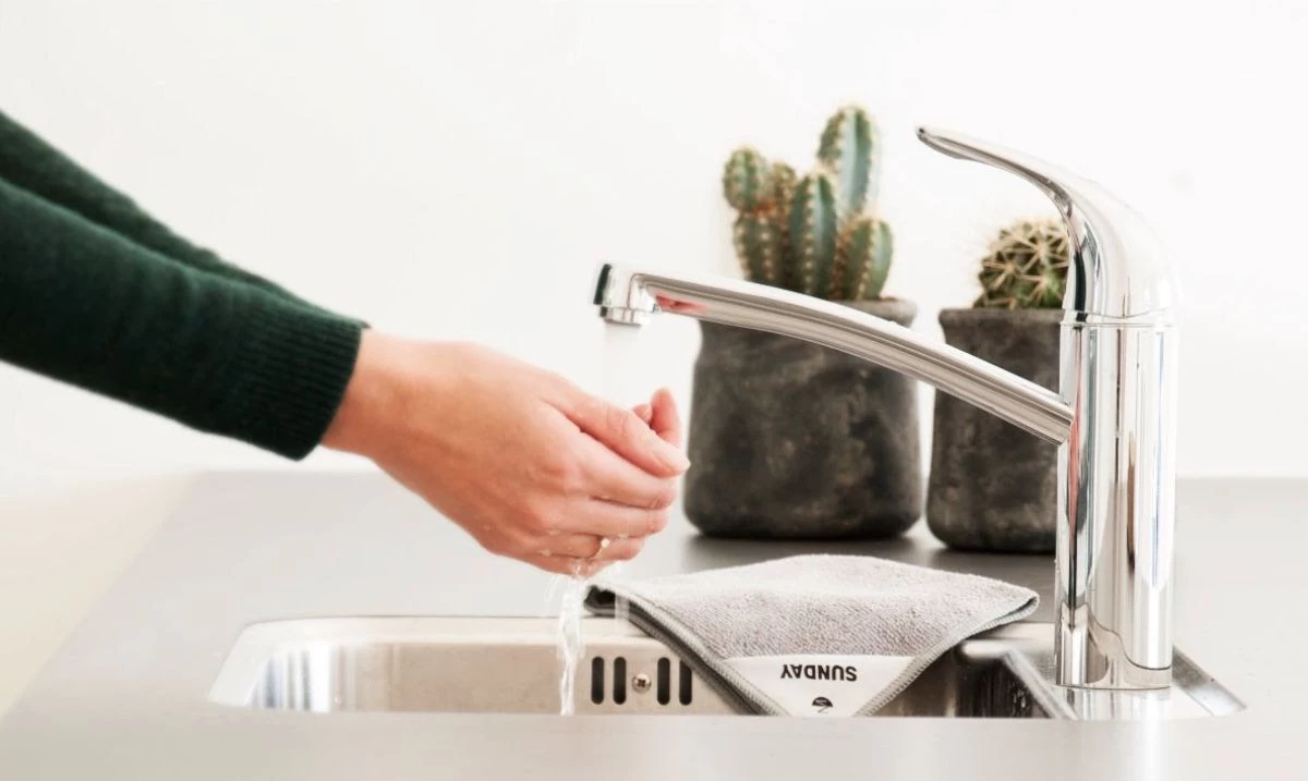 Klud Vaatdoekjes Oily Green 30 X 30 - 7 Stuks 4 Klud Vaatdoekjes Oily Green 30 X 30 - 7 Stuks - Afbeelding 4