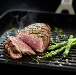 Valira Grillpan Aire Met Handgrepen - 34 X 25 Cm - Standaard Anti-aanbaklaag -Keukenbenodigdheden Winkel valiragrillpan28x283 4